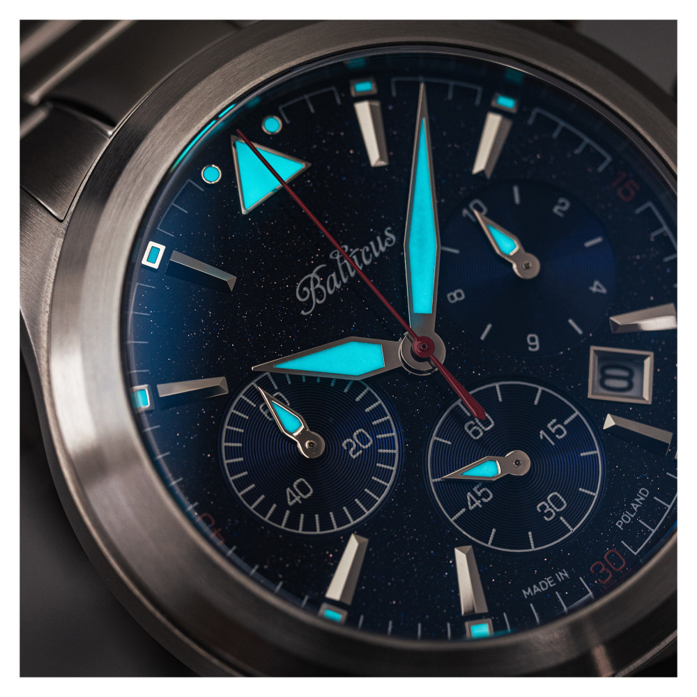 BALFSQCHAVE Balticus Flying Seal 44mm Awenturyn Limited Edition 100szt - zegarek męski 10