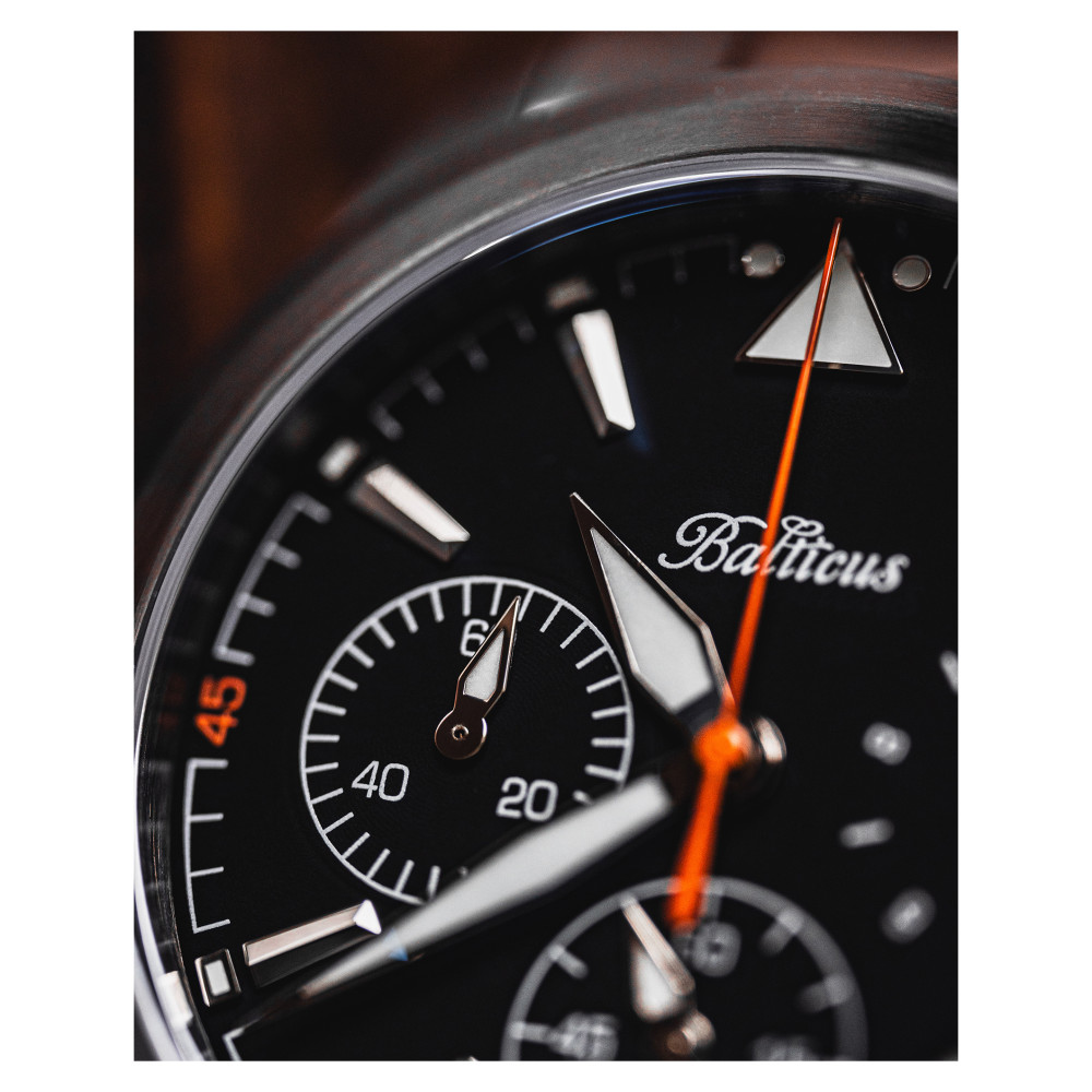 BALFSQCHBLA Balticus Flying Seal 44mm Czarny Limited Edition 50szt - zegarek męski 10