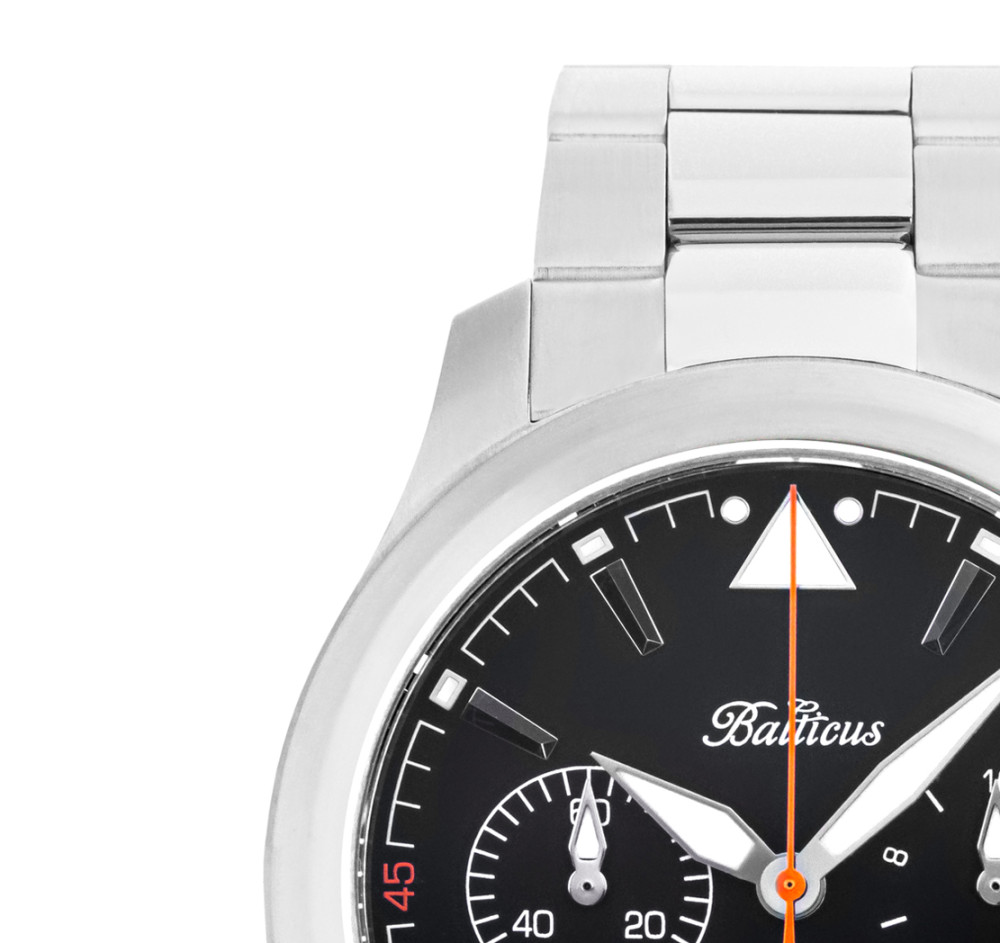 BALFSQCHBLA Balticus Flying Seal 44mm Czarny Limited Edition 50szt - zegarek męski 4