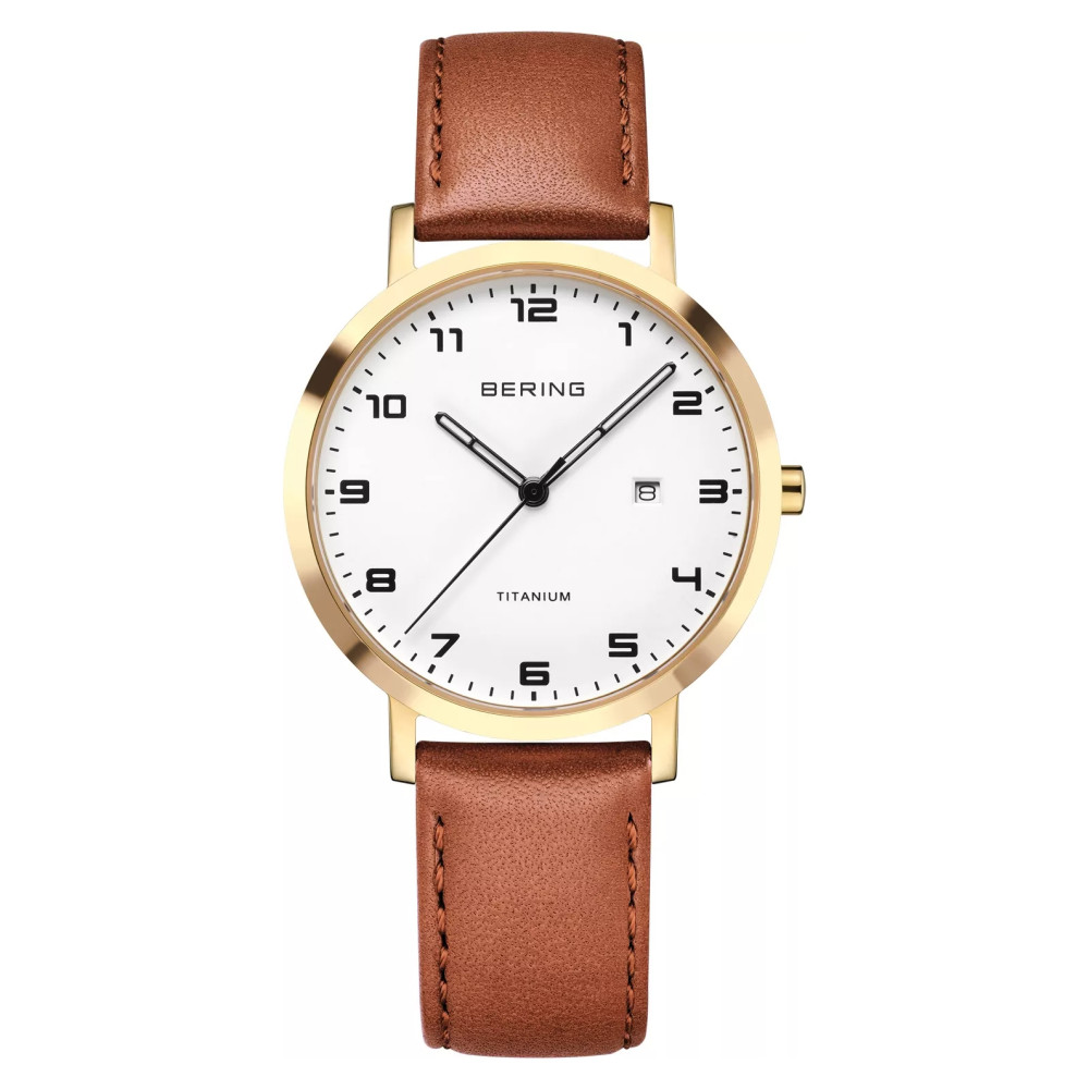 Bering 18634-534 Titanium 34mm - zegarek damski 1
