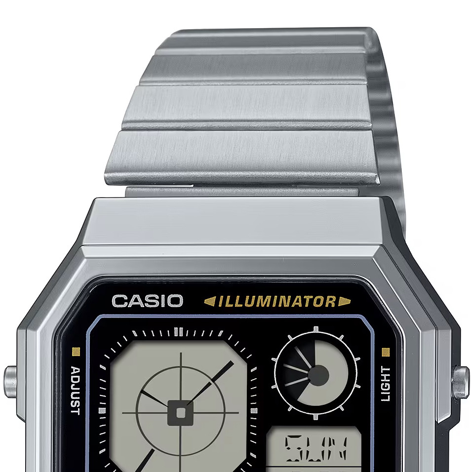 Casio A130WE-1AEF Vintage - zegarek męski 3
