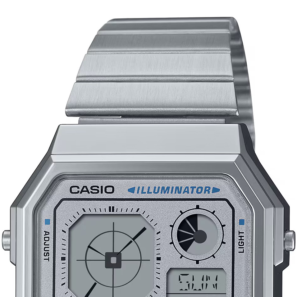 Casio A130WE-7AEF Vintage - zegarek męski 3