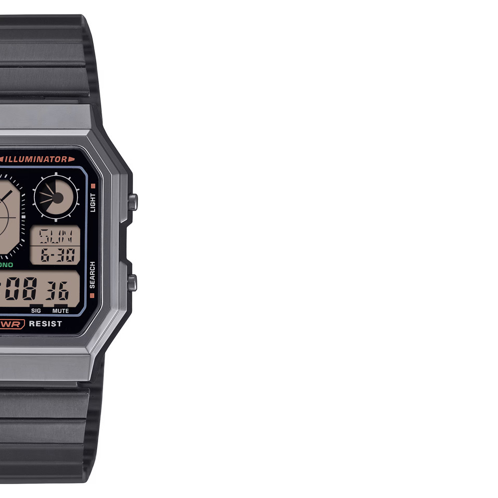 Casio A130WEGG-1AEF Classic - zegarek męski 6