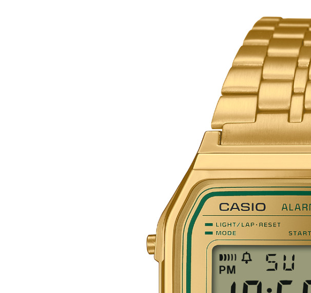 Casio A158WEGV-9AEF A158WEGV -9AEF - zegarek damski 4