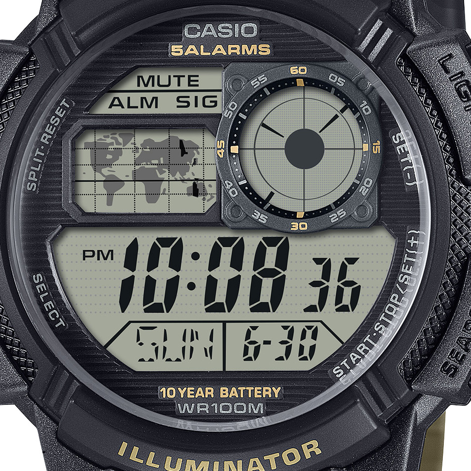 Casio AE-1000W-5AVEF - zegarek męski 2