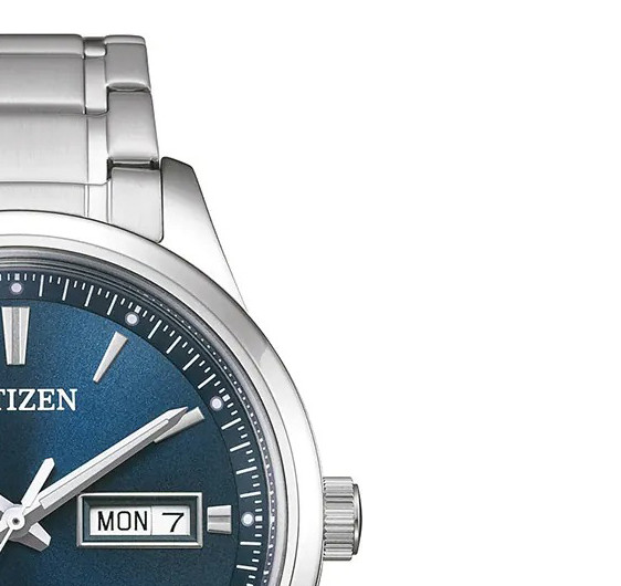 Citizen NY4058-79LE Mechanical Day Date 40mm - zegarek męski 5