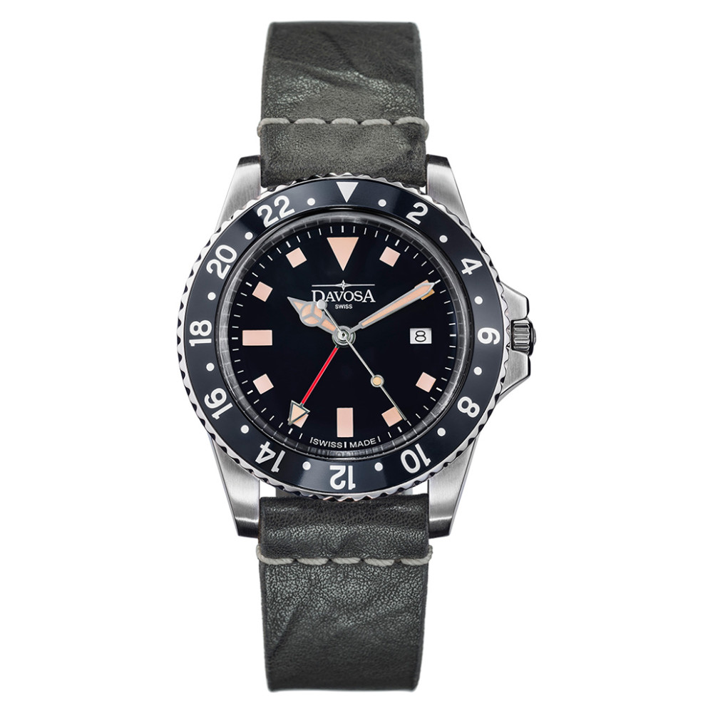 Davosa 162.500.55 VINTAGE DIVER QUARTZ - zegarek męski 1