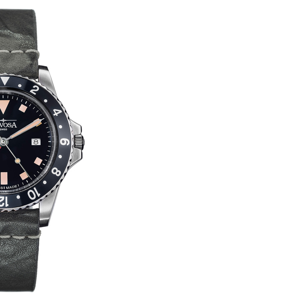 Davosa 162.500.55 VINTAGE DIVER QUARTZ - zegarek męski 6