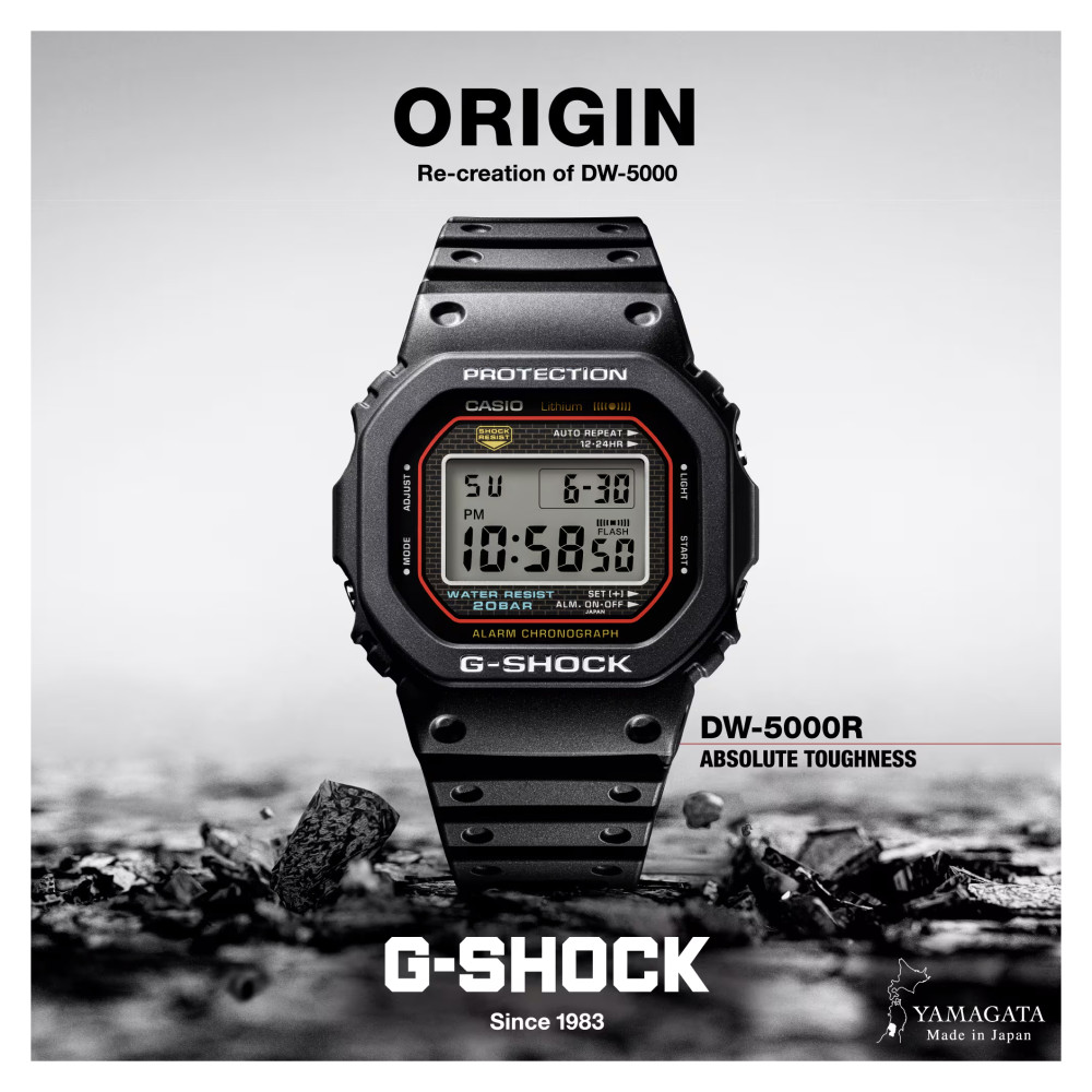 G-SHOCK DW-5000R-1AER Casio 5000 SERIES - zegarek męski 13