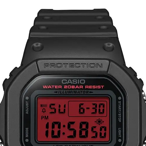 G-SHOCK DW-5600BBR-1ER Casio - zegarek męski 3