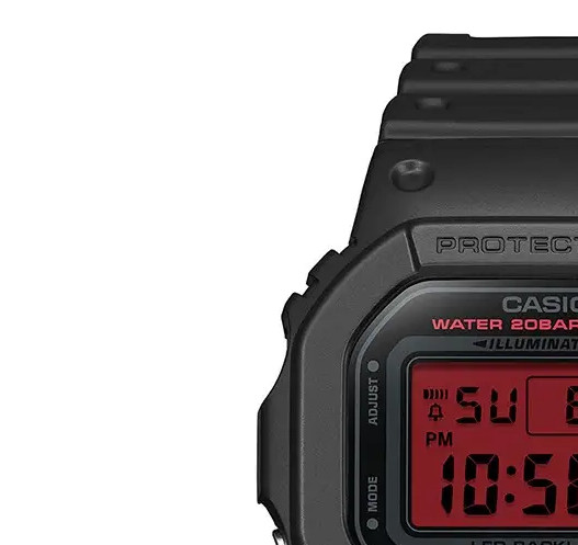 G-SHOCK DW-5600BBR-1ER Casio - zegarek męski 4