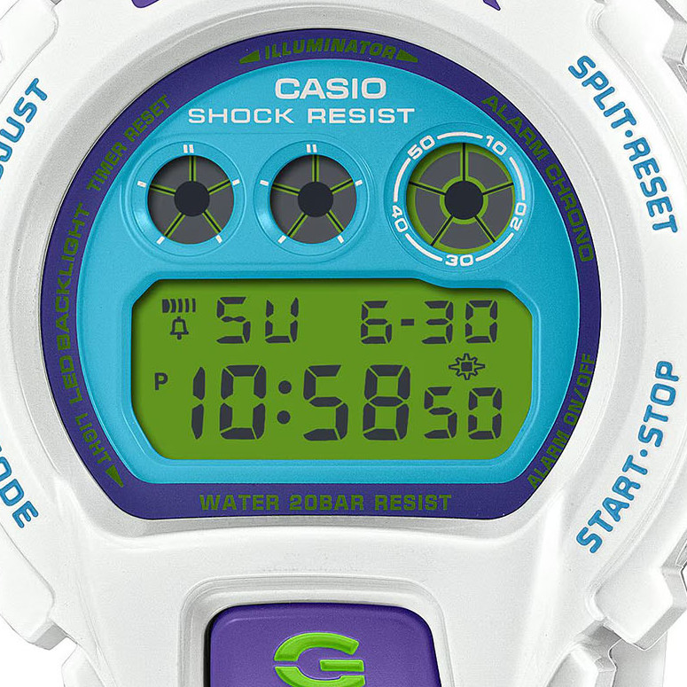 G-SHOCK DW-6900RCS-7ER Casio G-SHOCK CRAZY COLORS - zegarek męski 2