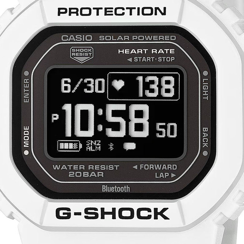 G-SHOCK DW-H5600-7ER Casio G-SQUAD MOVE SQUARE BLUETOOTH - zegarek męski 2