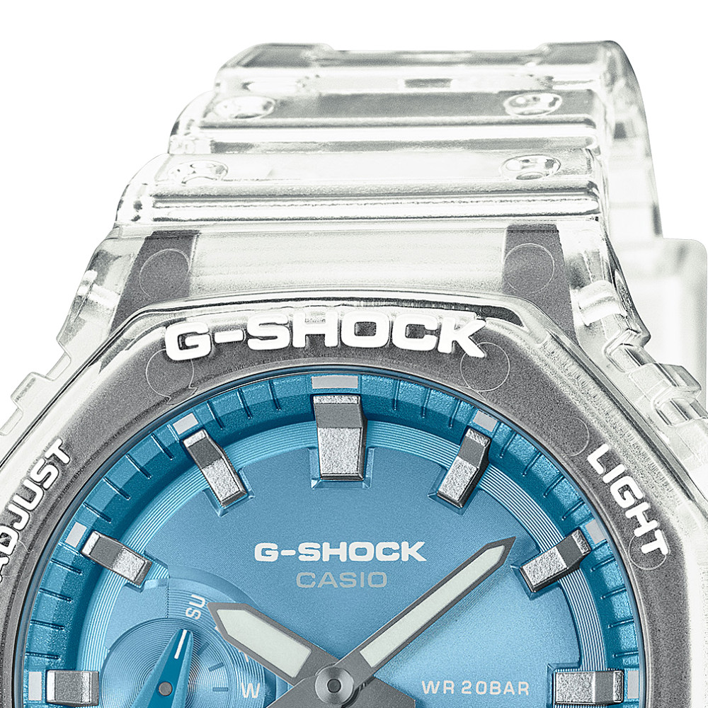 G-SHOCK GA-2100BM-7A2ER Casio Octagon Bright Metallic Dial Series - zegarek męski 3