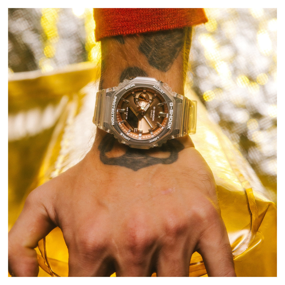 G-SHOCK GA-2100BM-7A5ER Casio Octagon Bright Metallic Dial Series - zegarek męski 10