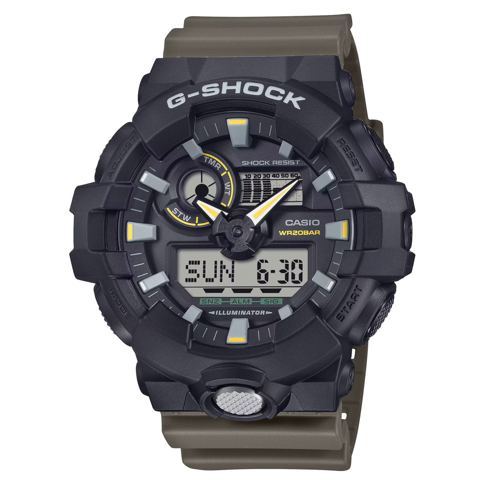 G-SHOCK GA-710TU-1A3ER Casio G-SHOCK TWO TONE UTILITY COLOR - zegarek męski 1