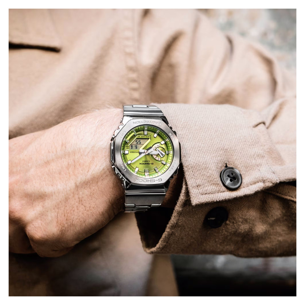 G-SHOCK GM-2110D-3AER Casio G-Steel GM-2100 Series - zegarek męski 9