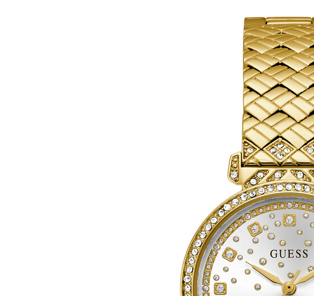 Guess GW0763L2 Enchantment Gold 32mm - zegarek damski 4