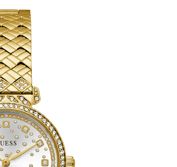 Guess GW0763L2 Enchantment Gold 32mm - zegarek damski 5