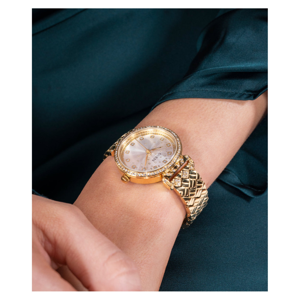 Guess GW0763L2 Enchantment Gold 32mm - zegarek damski 12