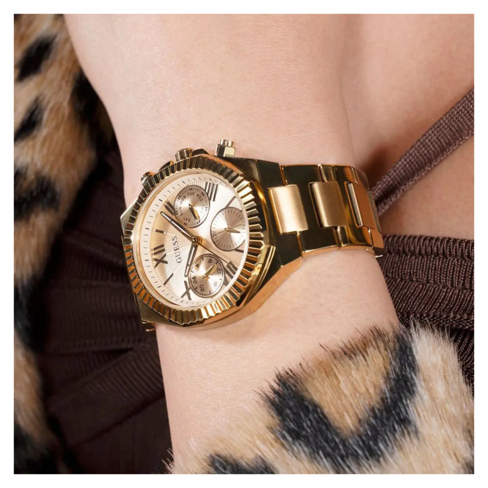 Guess GW0769L2 Gold Stainless Steel 38mm - zegarek damski 13