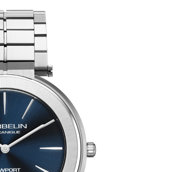 Herbelin 1222B15S Newport Slim Mechanical - zegarek męski 5