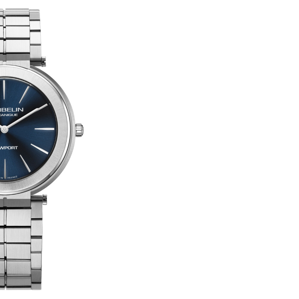 Herbelin 1222B15S Newport Slim Mechanical - zegarek męski 6