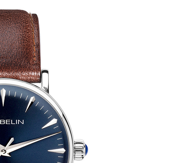 Herbelin 1647AP15BR INSPIRATION AUTOMATIC - zegarek męski 5