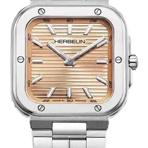 Herbelin 17546B18 CAP CAMARAT SQUARE LADY - zegarek damski 2