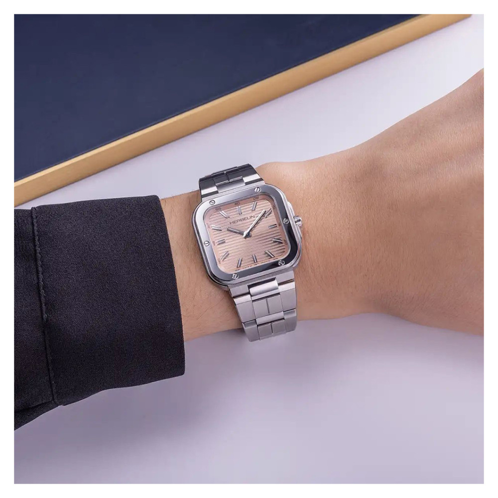 Herbelin 17546B18 CAP CAMARAT SQUARE LADY - zegarek damski 9