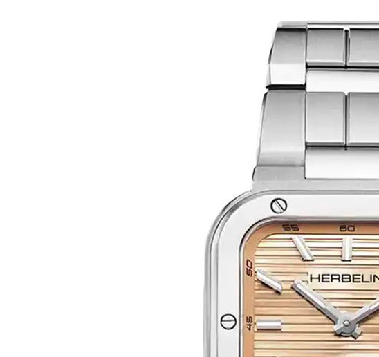 Herbelin 17546B18 CAP CAMARAT SQUARE LADY - zegarek damski 4