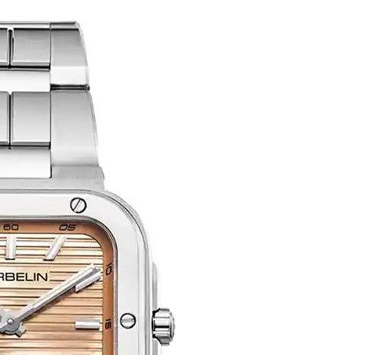 Herbelin 17546B18 CAP CAMARAT SQUARE LADY - zegarek damski 5