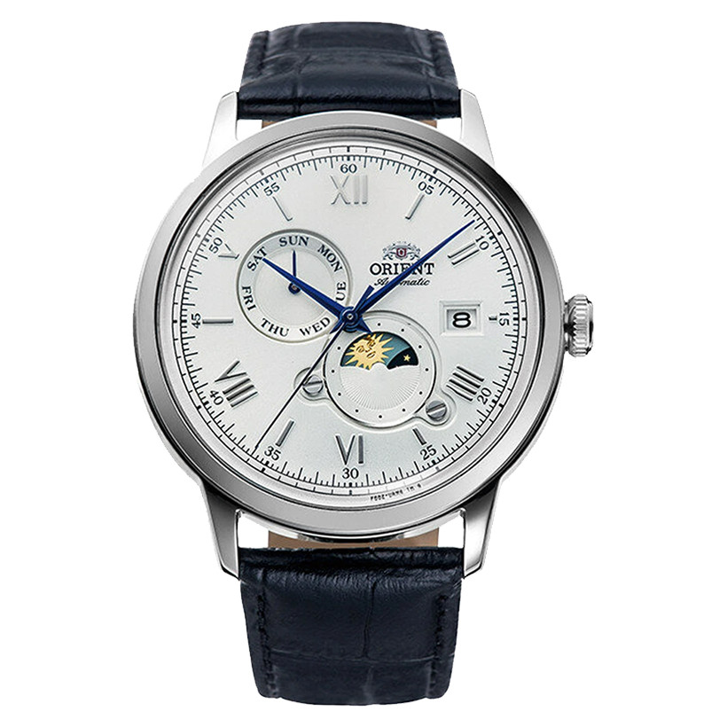 Orient RA-AK0802S30B Bambino Sun & Moon - zegarek męski 1