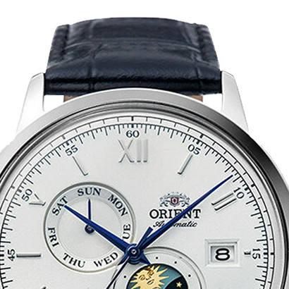 Orient RA-AK0802S30B Bambino Sun & Moon - zegarek męski 3