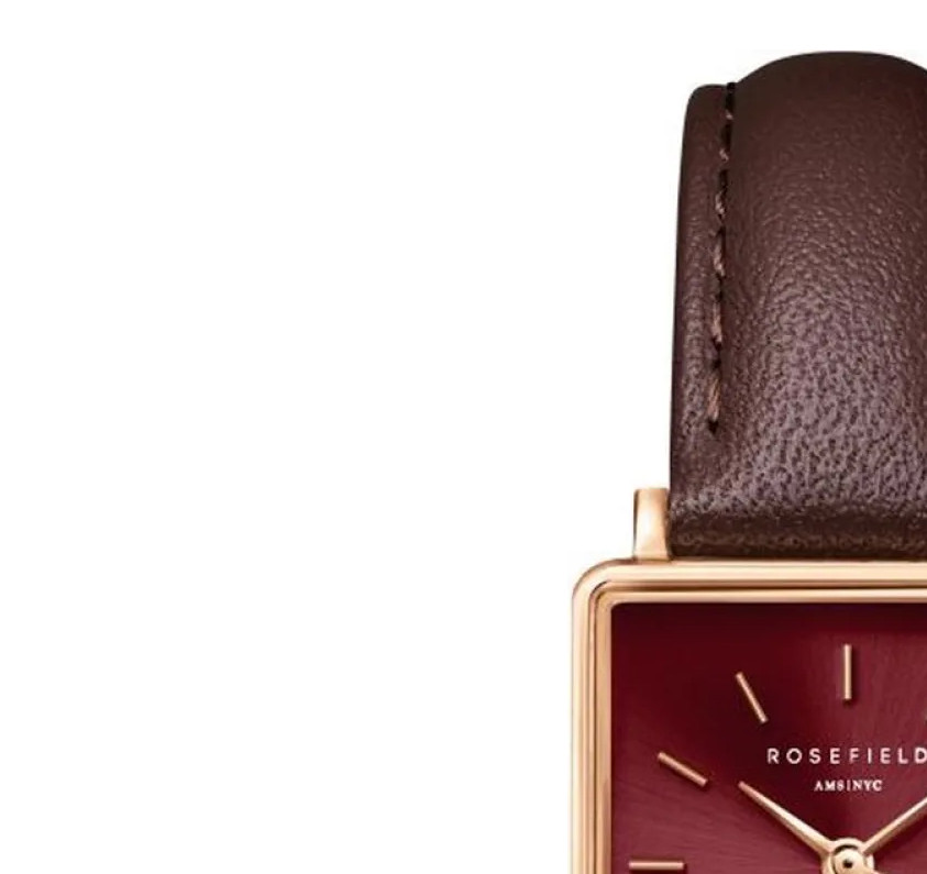 Rosefield QBBLR-Q56 BOXY XS - zegarek damski 4