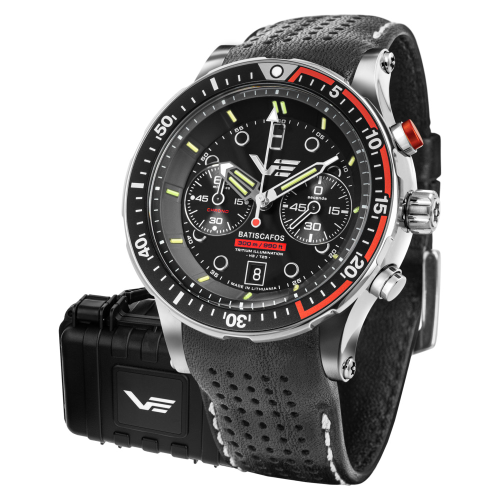 Vostok Europe 6S21-511A771 Batiscafos Chrono - zegarek męski 1