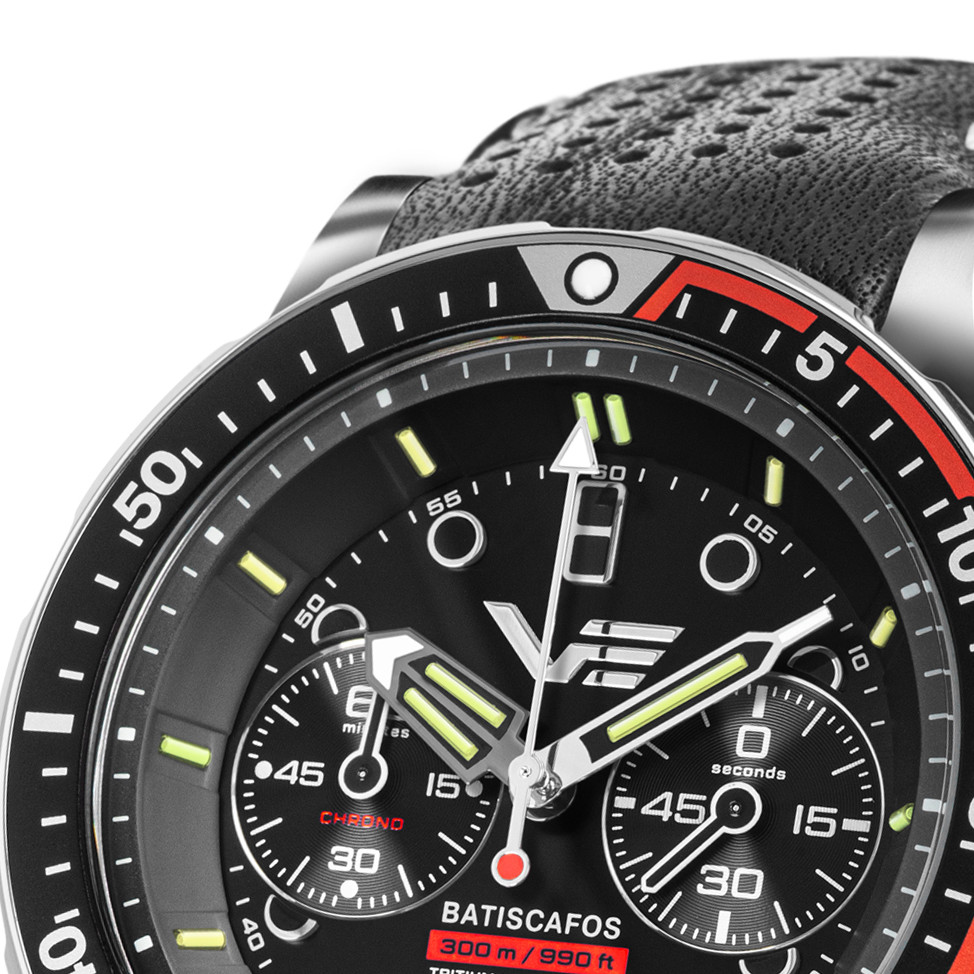 Vostok Europe 6S21-511A771 Batiscafos Chrono - zegarek męski 3