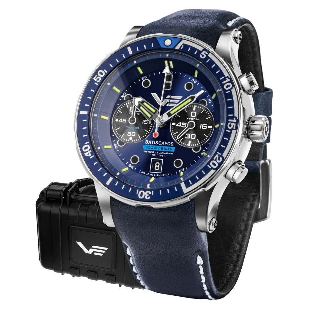 Vostok Europe 6S21-511A772 Batiscafos Chrono - zegarek męski 1