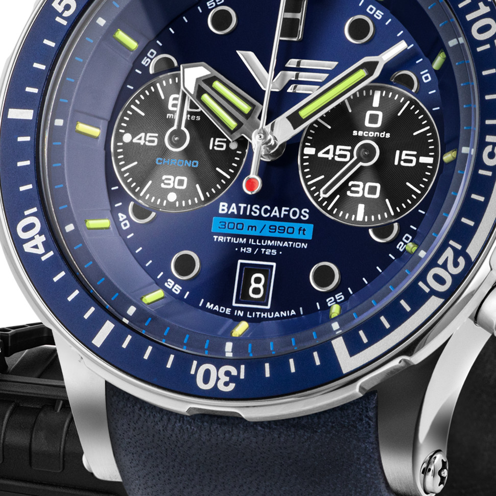 Vostok Europe 6S21-511A772 Batiscafos Chrono - zegarek męski 2