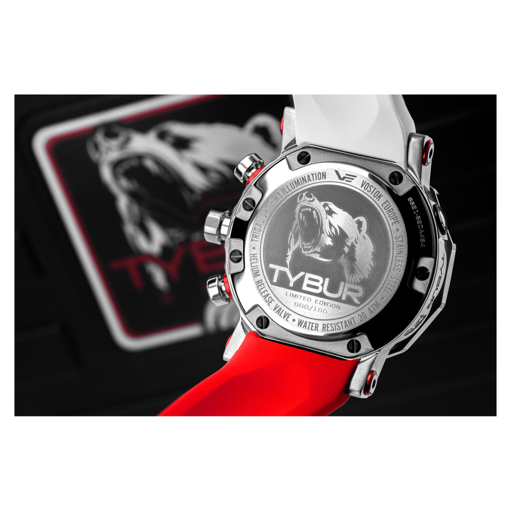 Vostok Europe 6S21-620A484 Lunokhod-2 Chrono Marcin Tybura Tybur Limited Edition 2025 - zegarek męski 7