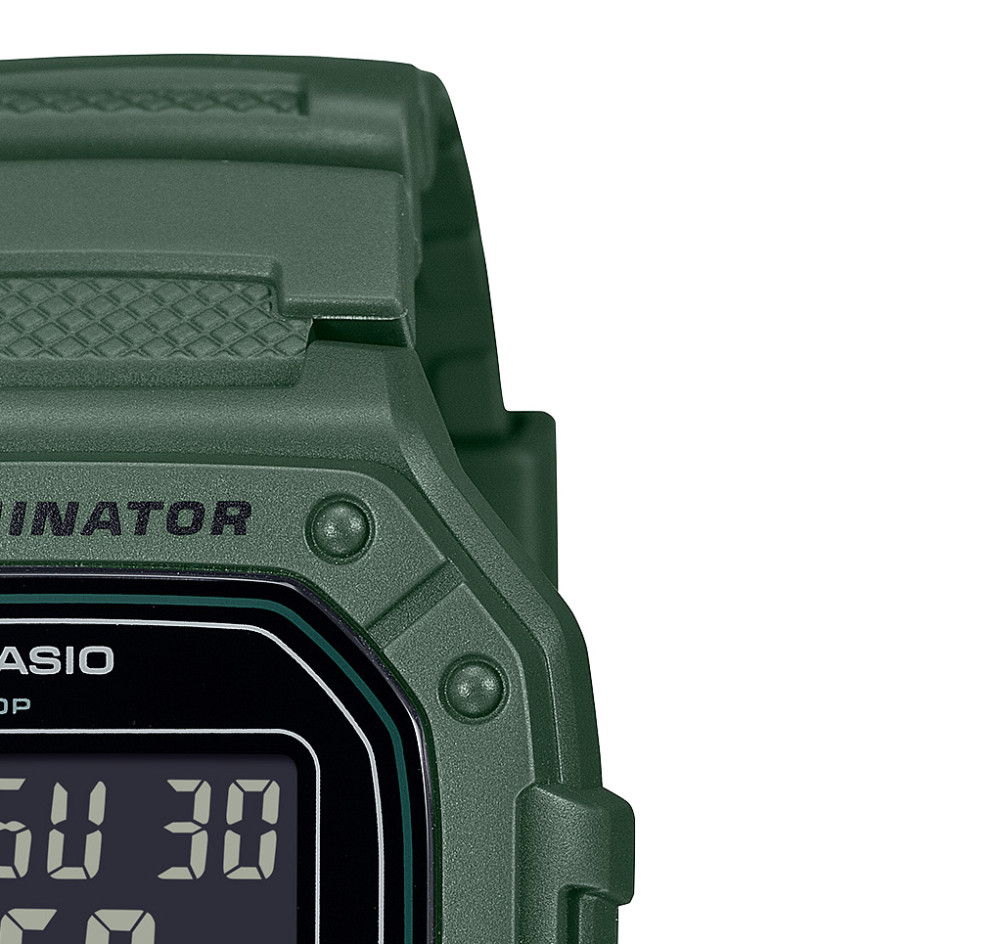 Casio W-218H-3BVEF - zegarek męski 5