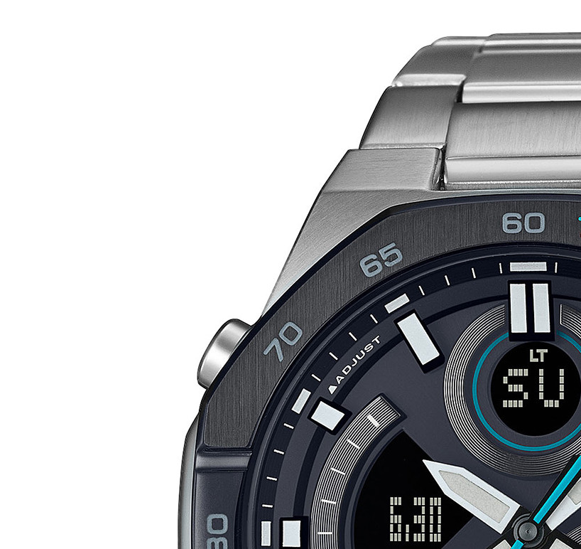 EDIFICE ECB-950DB-1AEF Casio EDIFICE RACING MULTICOLOR - zegarek męski 4