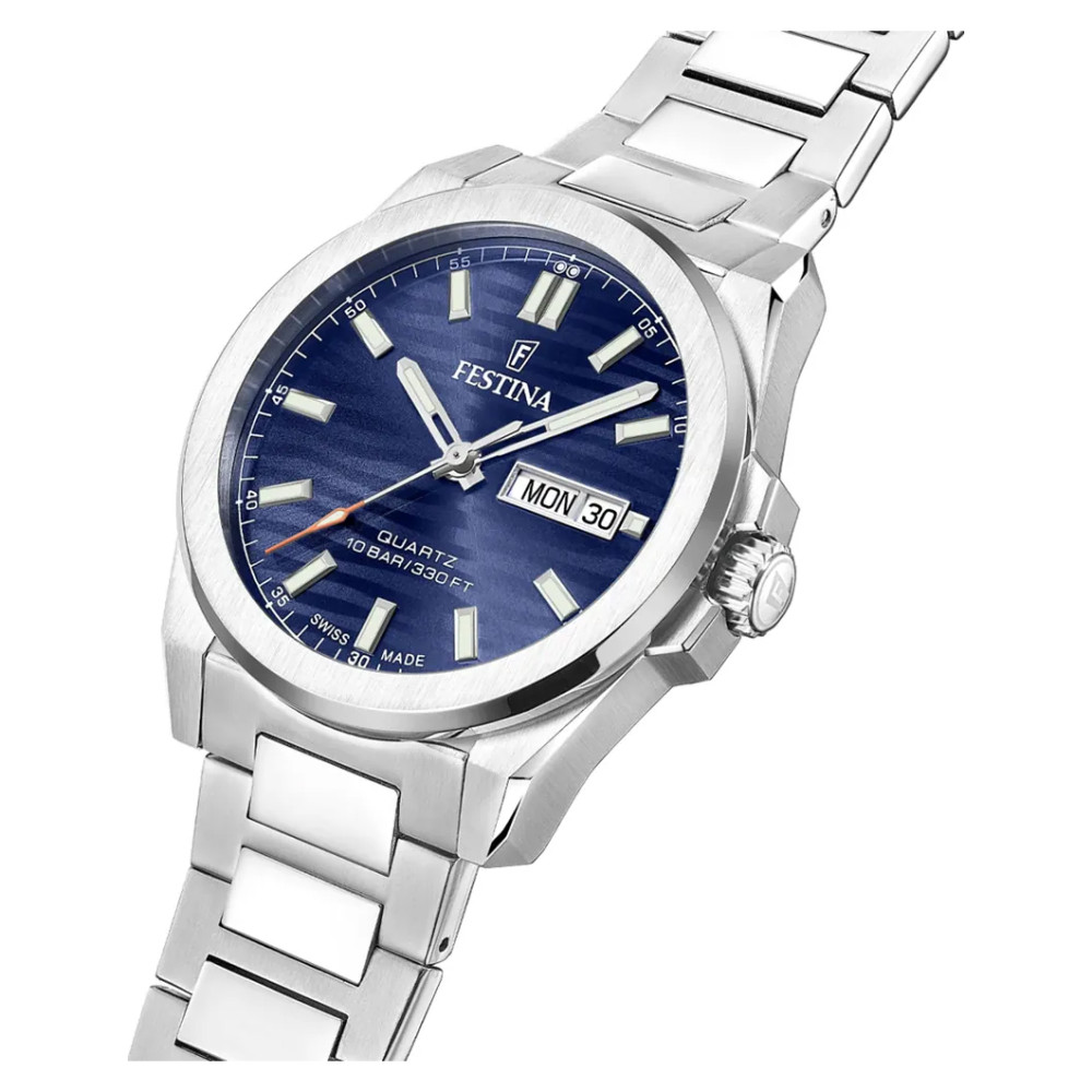 Festina F20073-2 Classic - zegarek męski 7