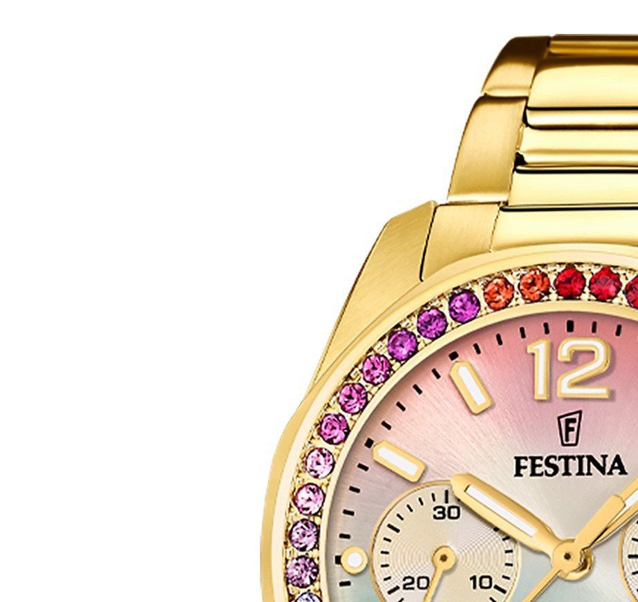 Festina F20609-5 Boyfriend Chronograph - zegarek damski 4