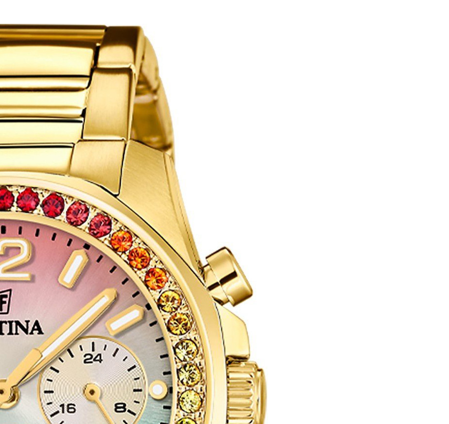 Festina F20609-5 Boyfriend Chronograph - zegarek damski 5