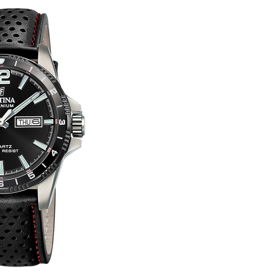 Festina F20699-4 Titanium Day Date - zegarek męski 6