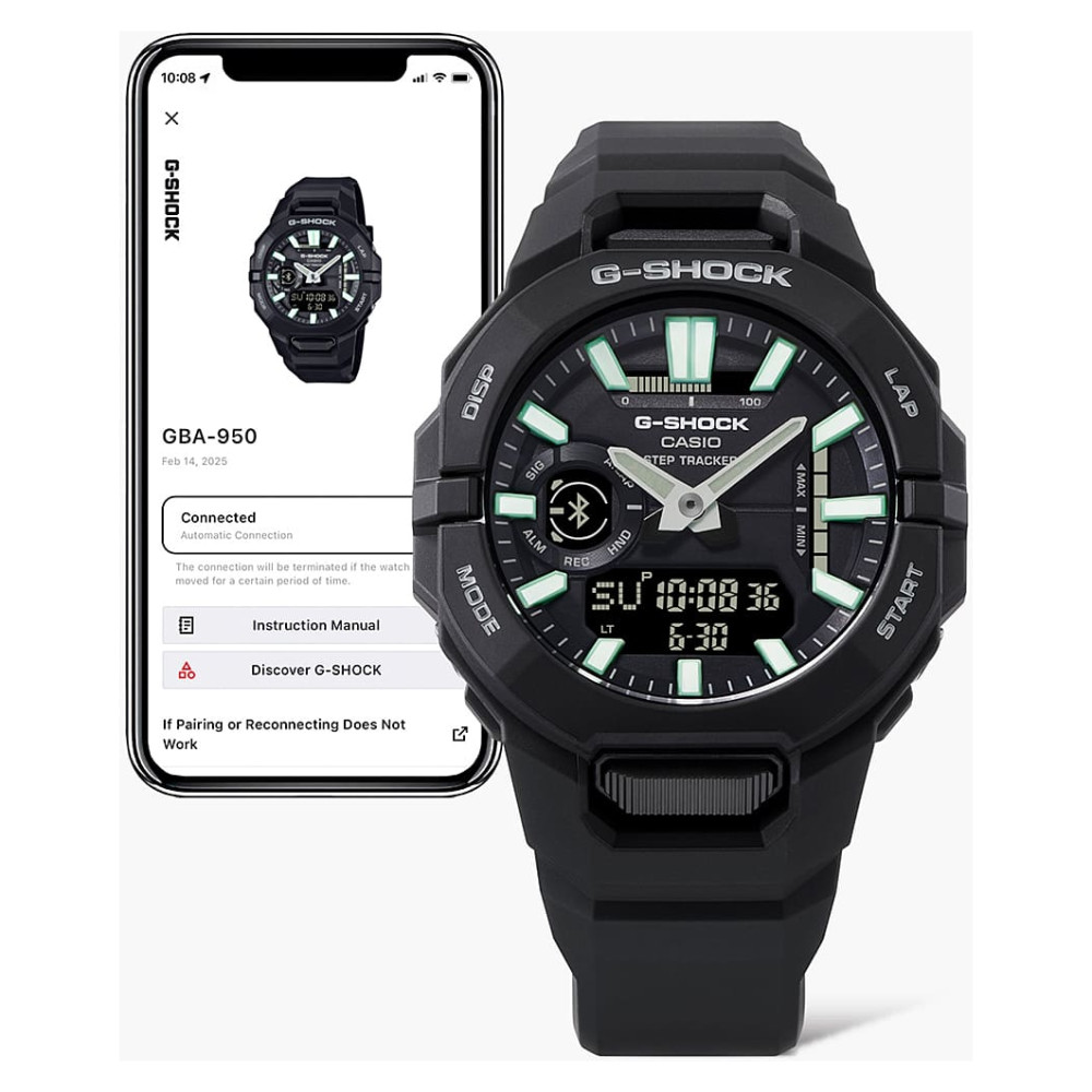 G-SHOCK GBA-950-1AER Casio - zegarek męski 9
