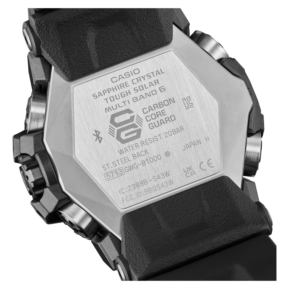G-SHOCK GWG-B1000-1AER Casio Mudmaster Carbon Core - zegarek męski 9