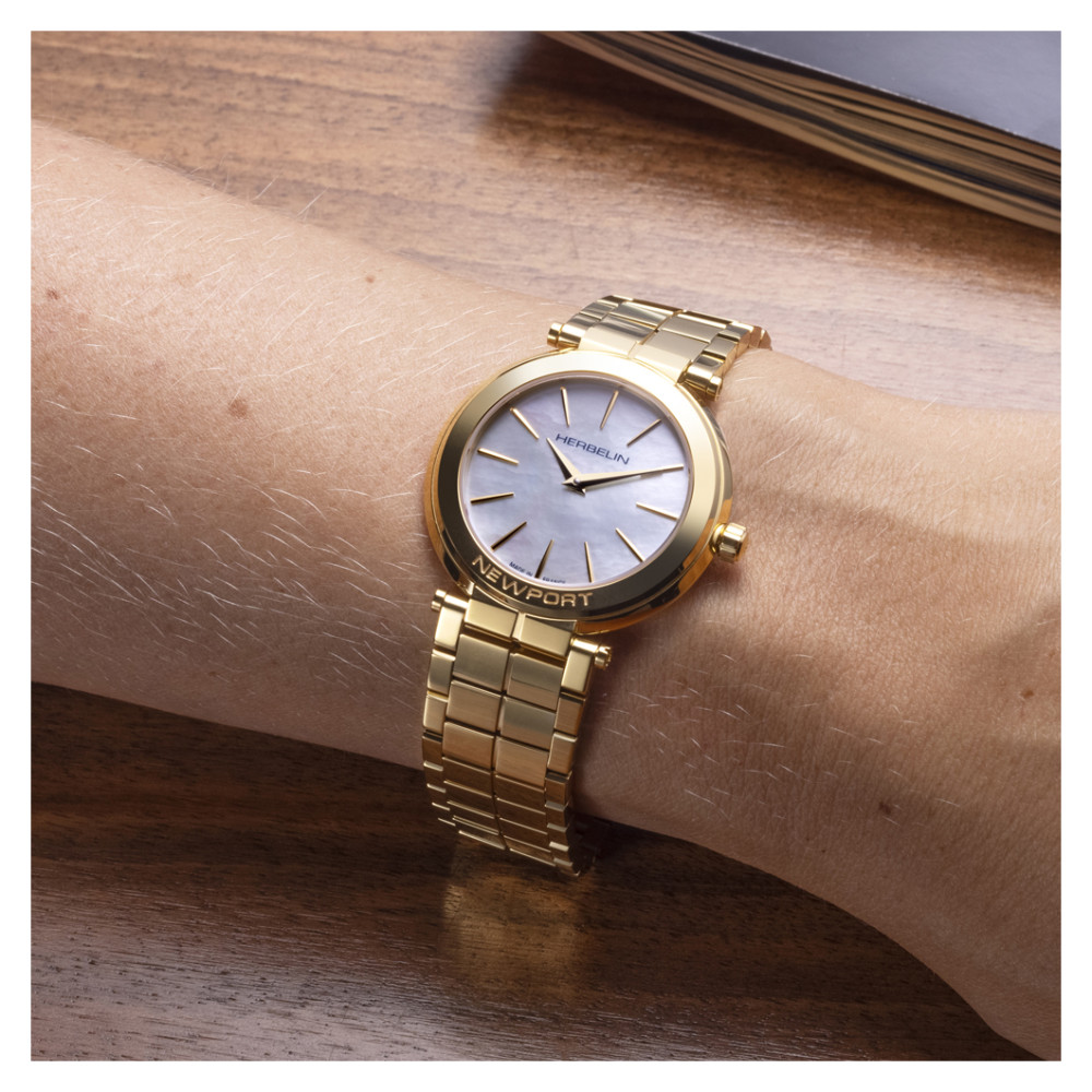 Herbelin 16922/BP19 NEWPORT SLIM - zegarek damski 7