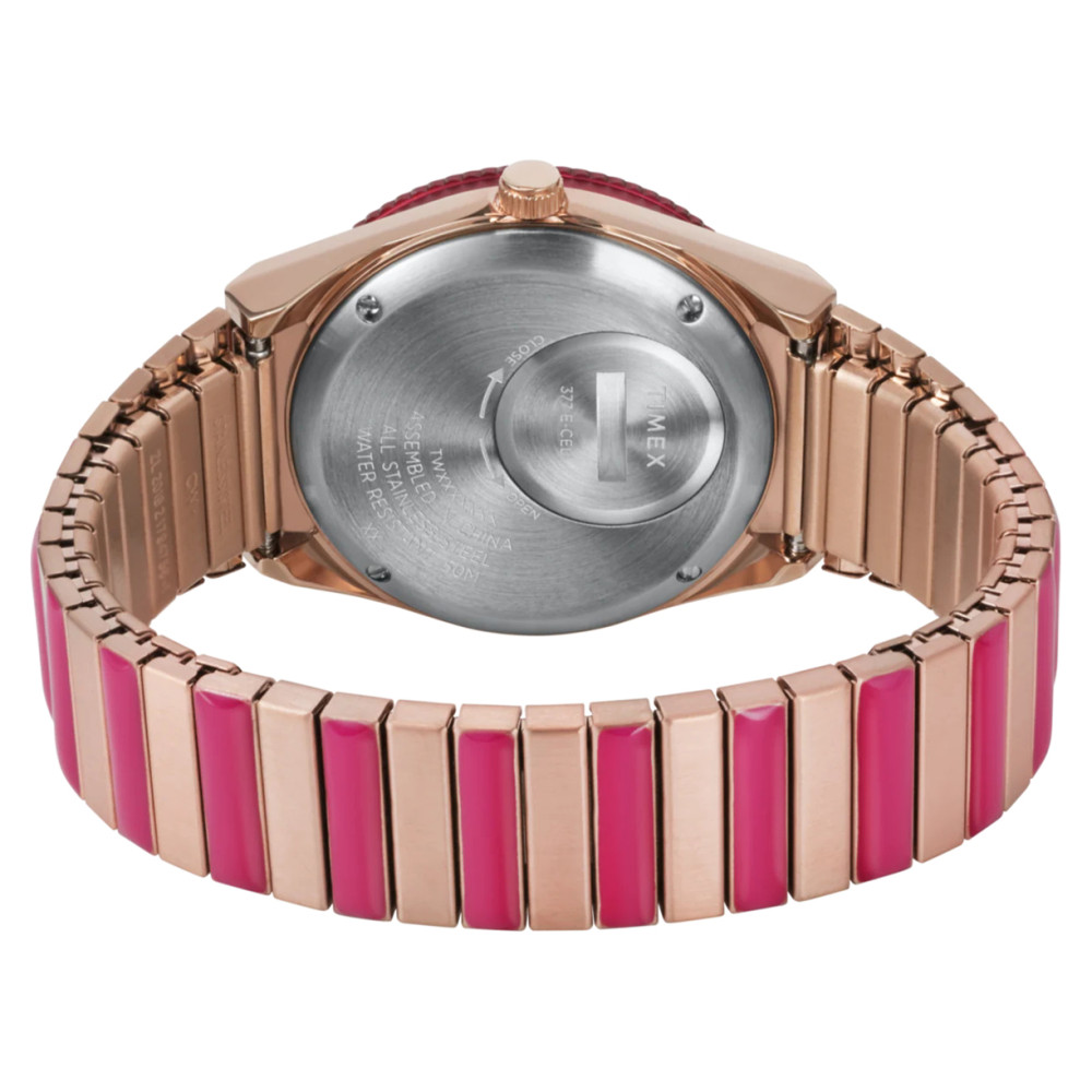 Timex TW2W41000 Q Timex Reissue 36mm Perfect Fit Bracelet - zegarek damski 10